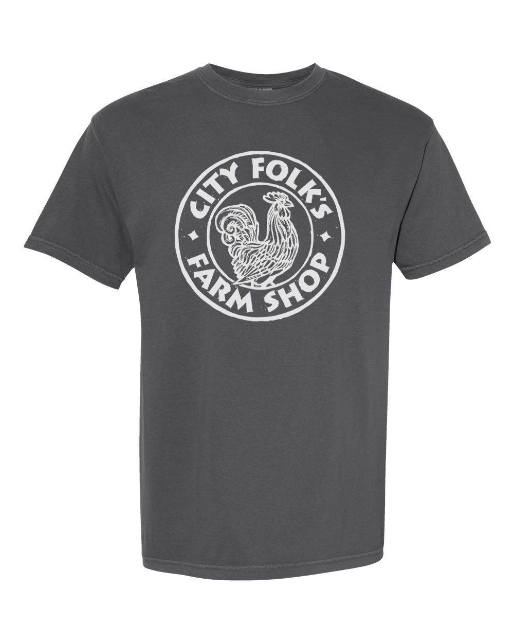 City Folk's Farm Shop Anniversary Tee - White Print