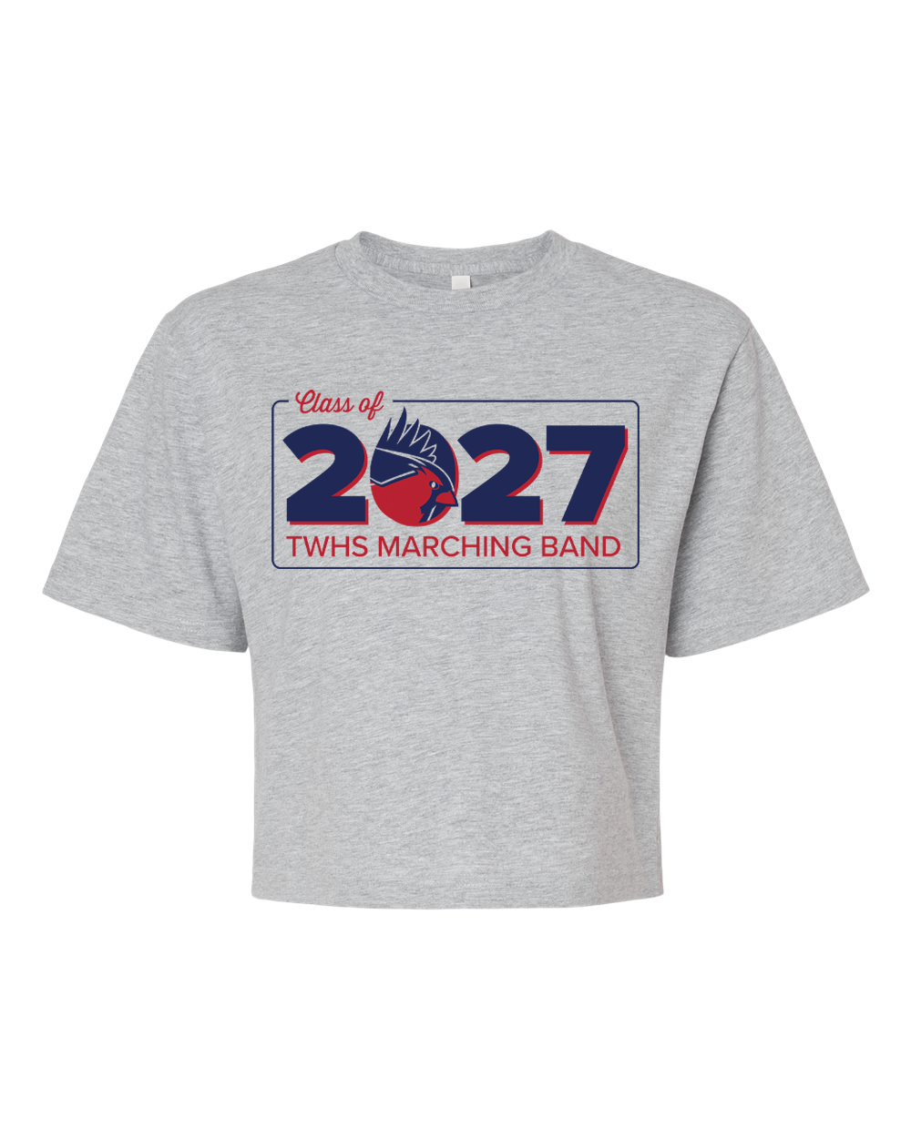 Class of 2027 Women's Boxy Crop Tee