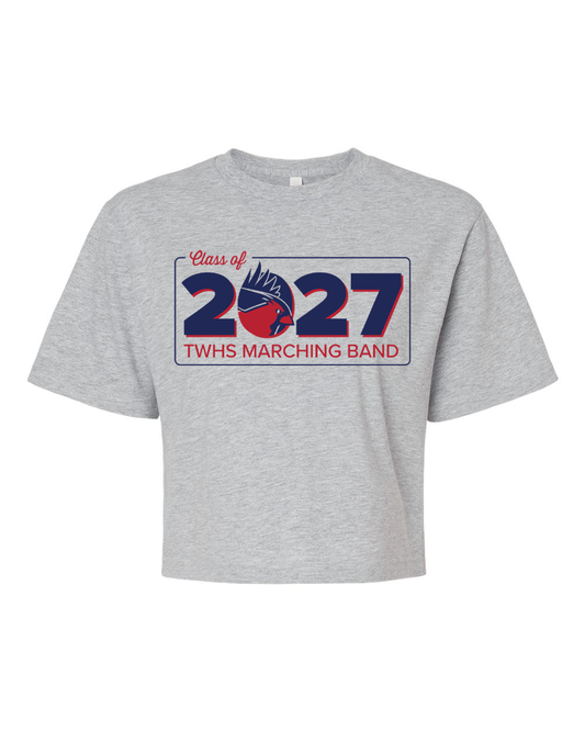 Class of 2027 Women's Boxy Crop Tee