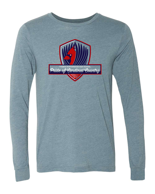 Cardinal Shield Unisex Premium Long Sleeve Tee