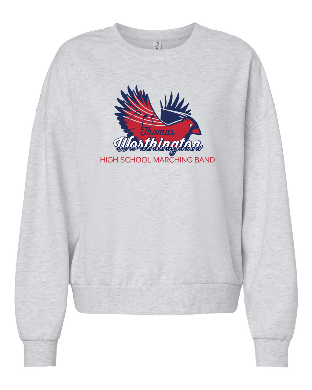 Cardinal Band Women's Sunday Crewneck Sweatshirt