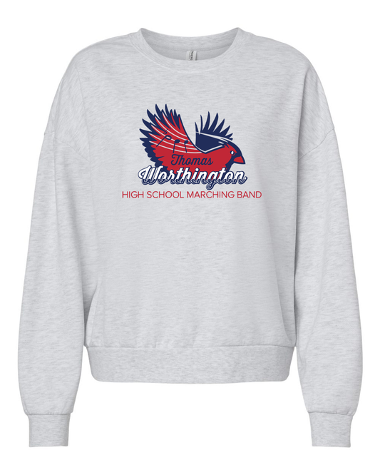 Cardinal Band Women's Sunday Crewneck Sweatshirt