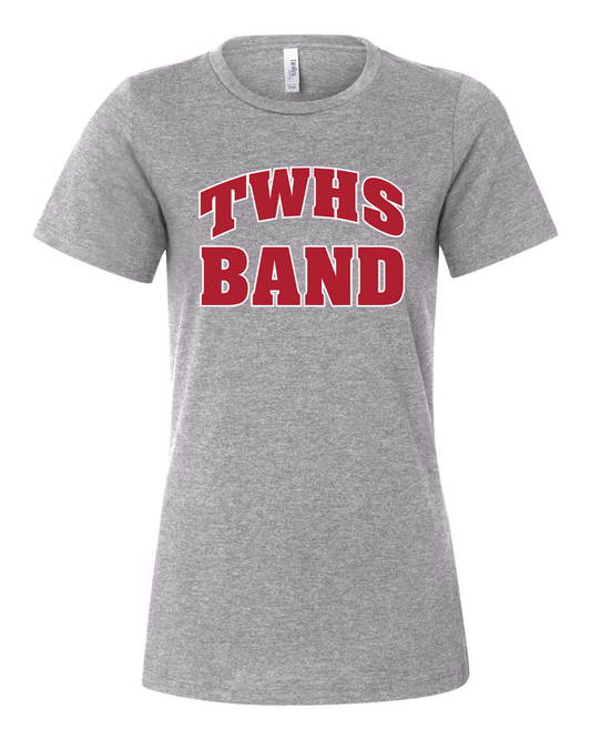 TWHS Band Womens Relaxed Premium CVC Tee