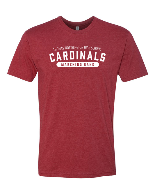 Cardinals Marching Band Unisex Premium CVC Tee