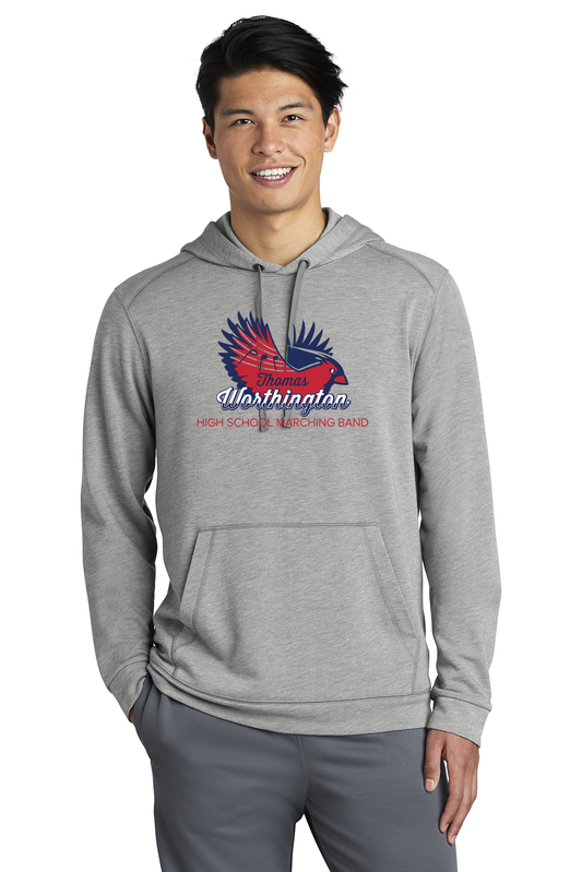 Cardinal Band Men's Wicking Terry Hoodie