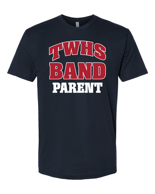 TWHS Parent Navy Unisex Short Sleeve Tee