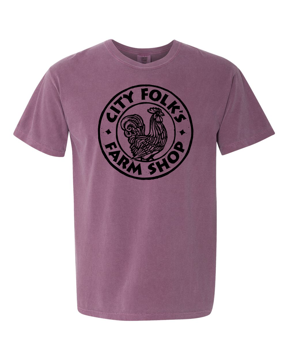 City Folk's Farm Shop Anniversary Tee - Black Print
