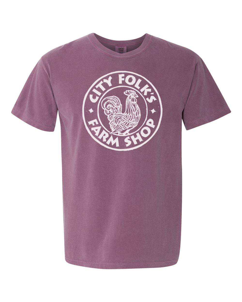 City Folk's Farm Shop Anniversary Tee - White Print
