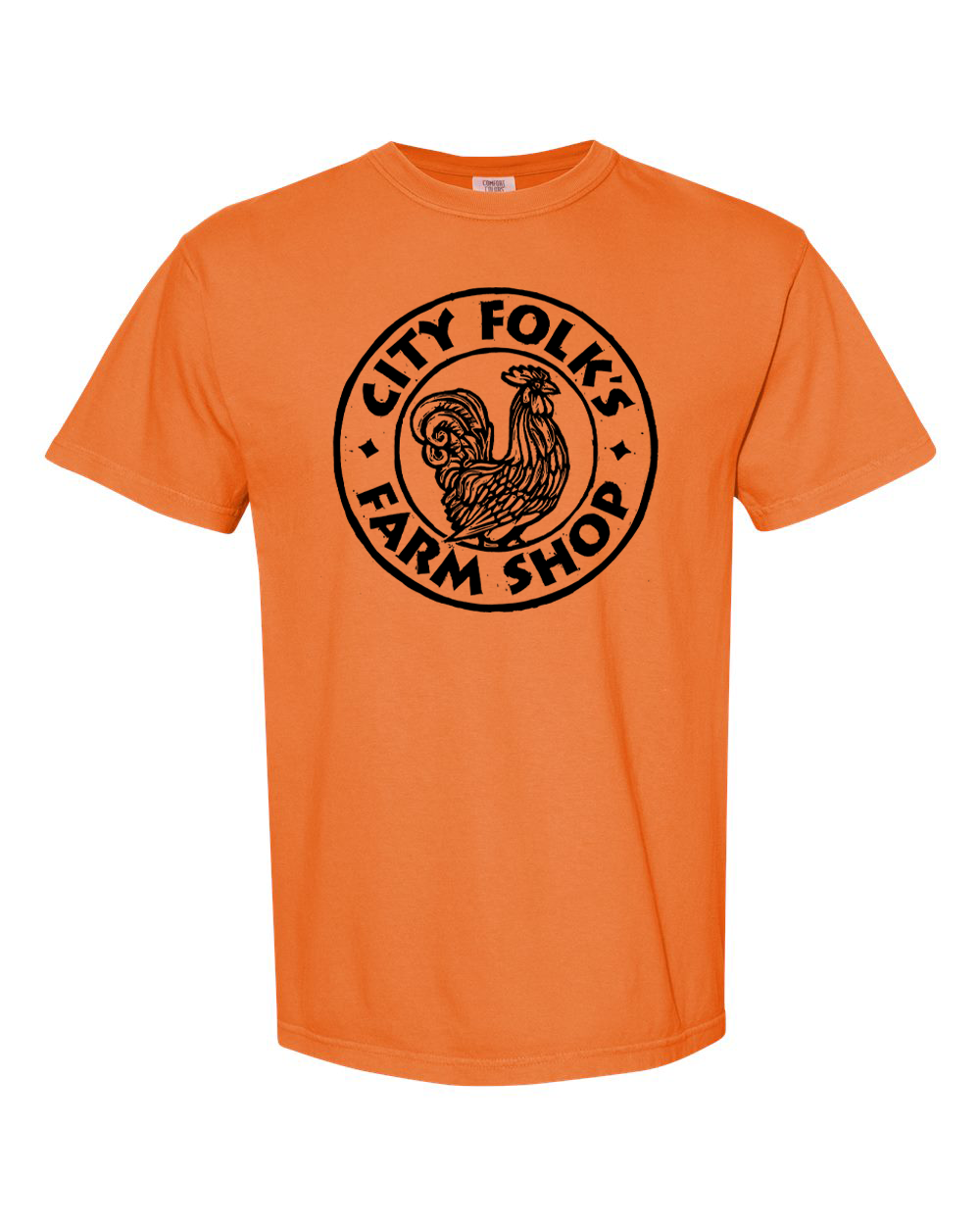 City Folk's Farm Shop Anniversary Tee - Black Print