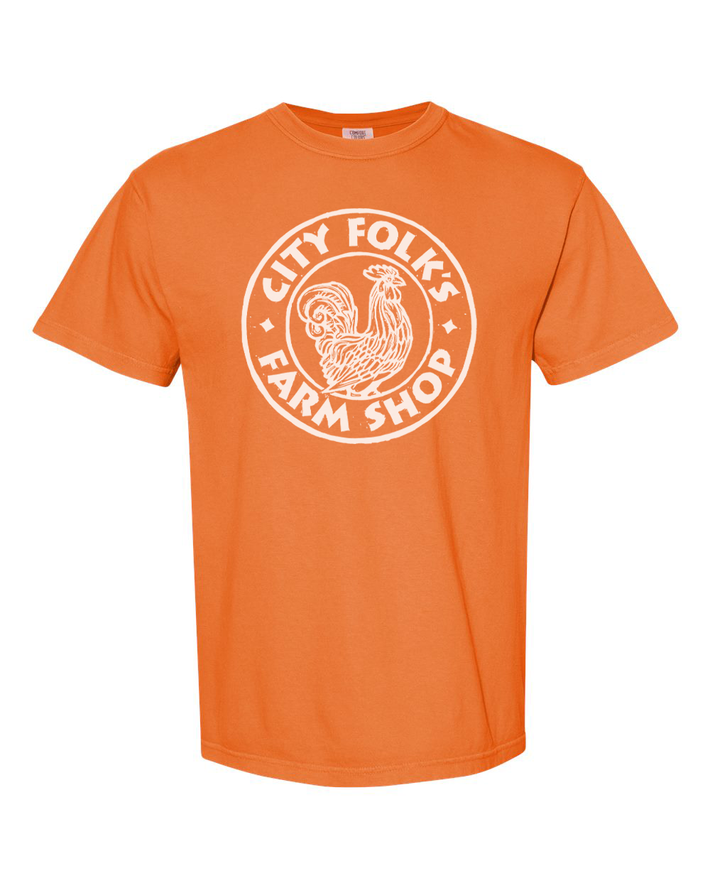 City Folk's Farm Shop Anniversary Tee - White Print