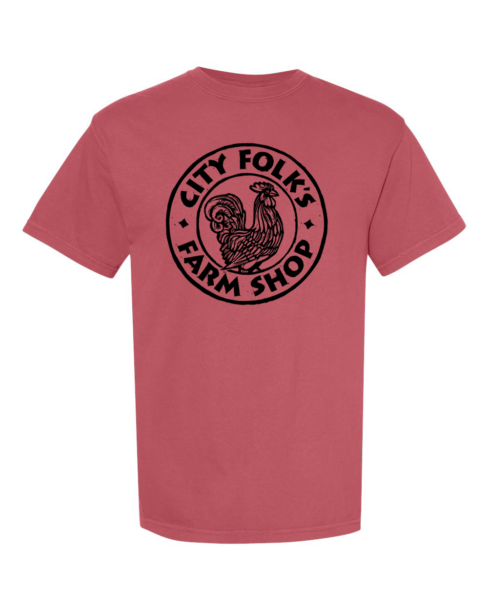City Folk's Farm Shop Anniversary Tee - Black Print