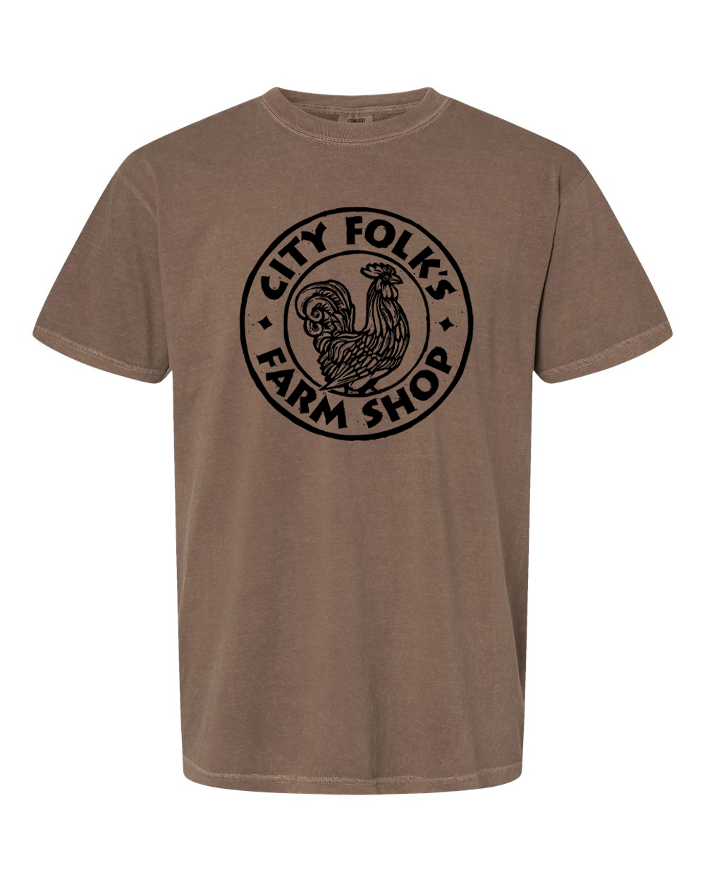 City Folk's Farm Shop Anniversary Tee - Black Print