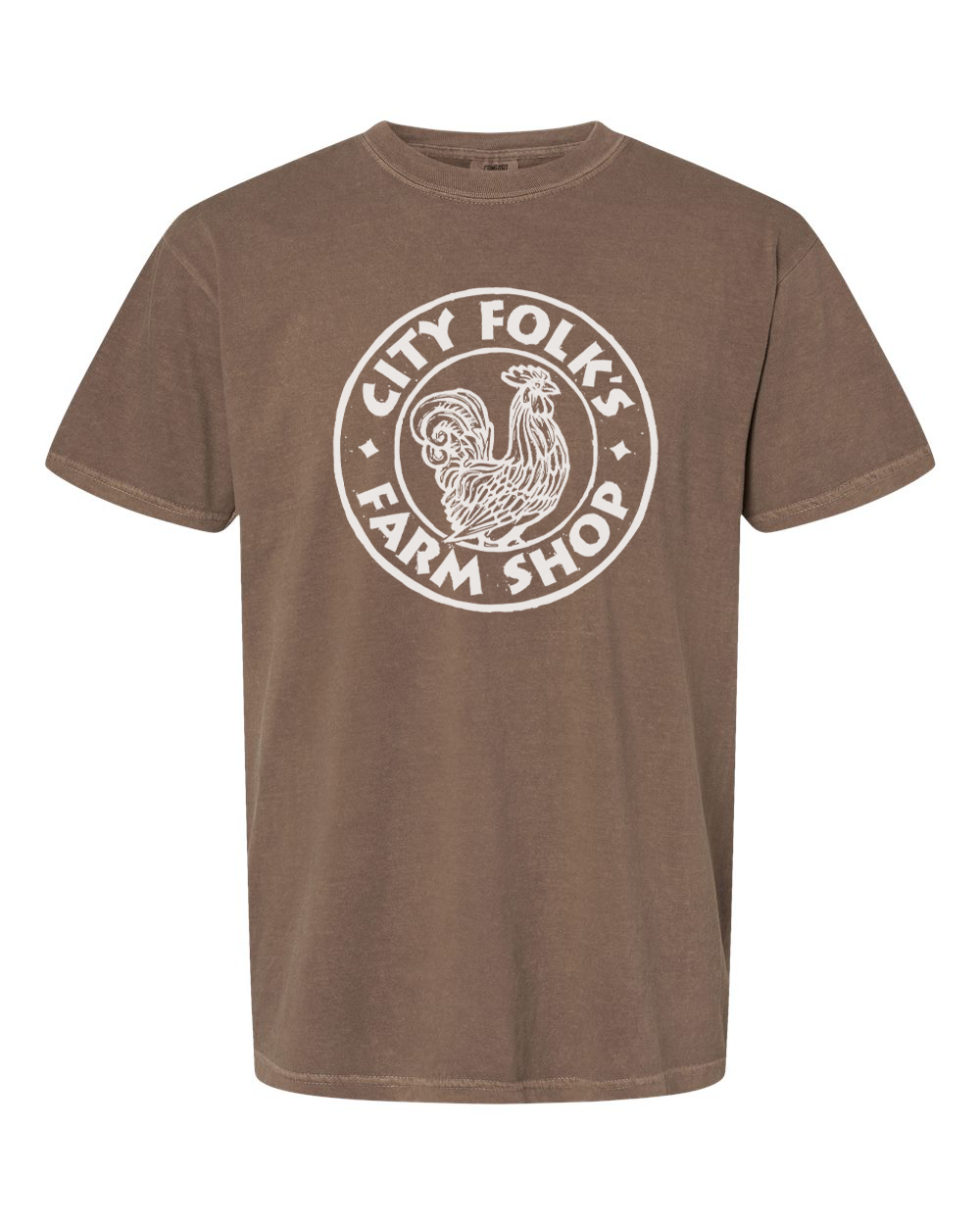 City Folk's Farm Shop Anniversary Tee - White Print