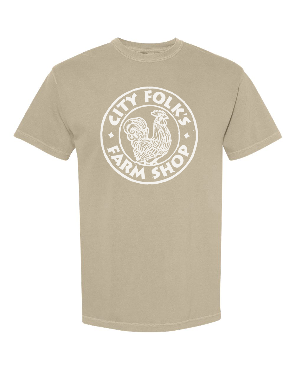 City Folk's Farm Shop Anniversary Tee - White Print