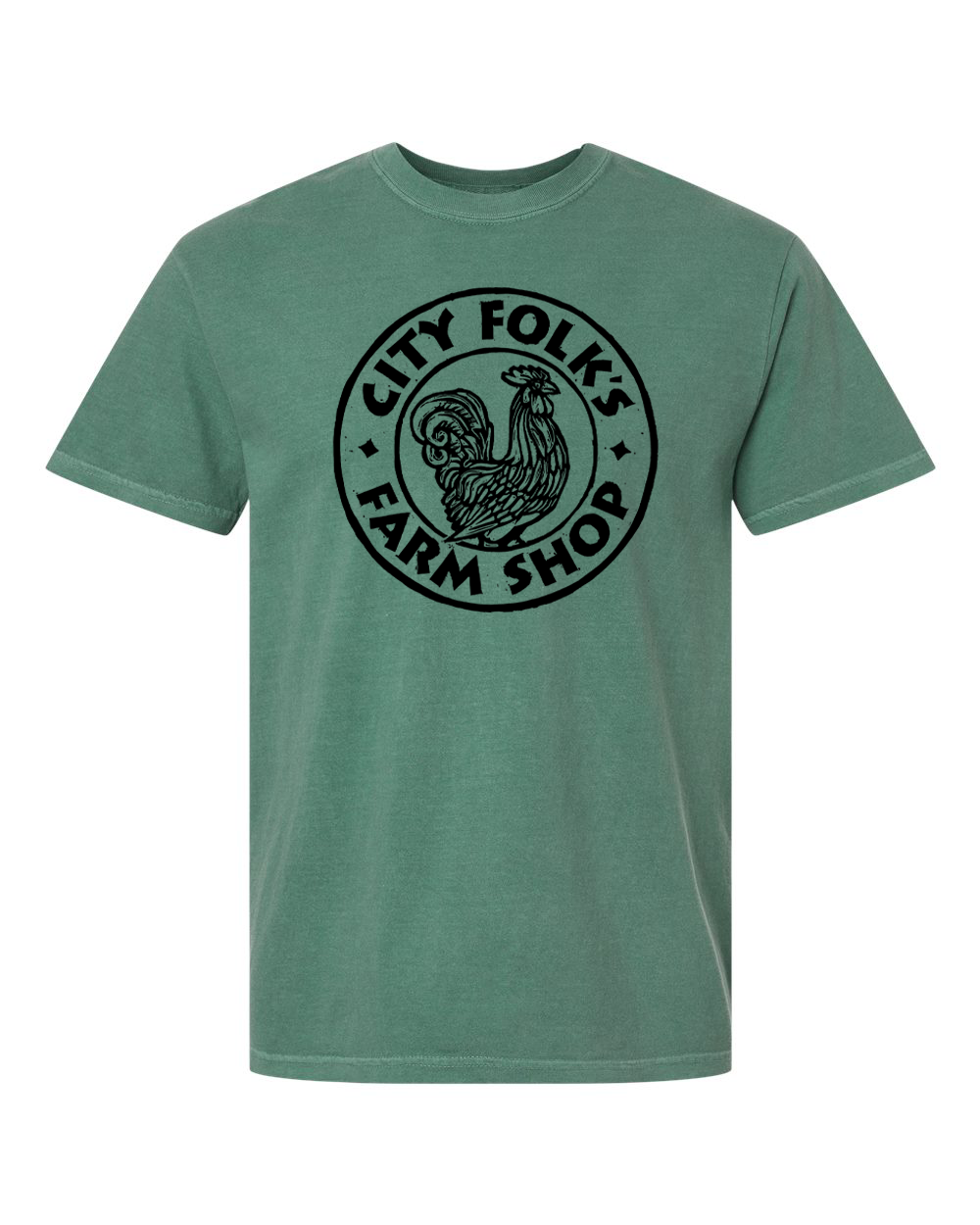 City Folk's Farm Shop Anniversary Tee - Black Print