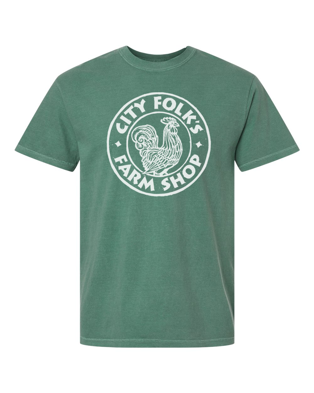 City Folk's Farm Shop Anniversary Tee - White Print