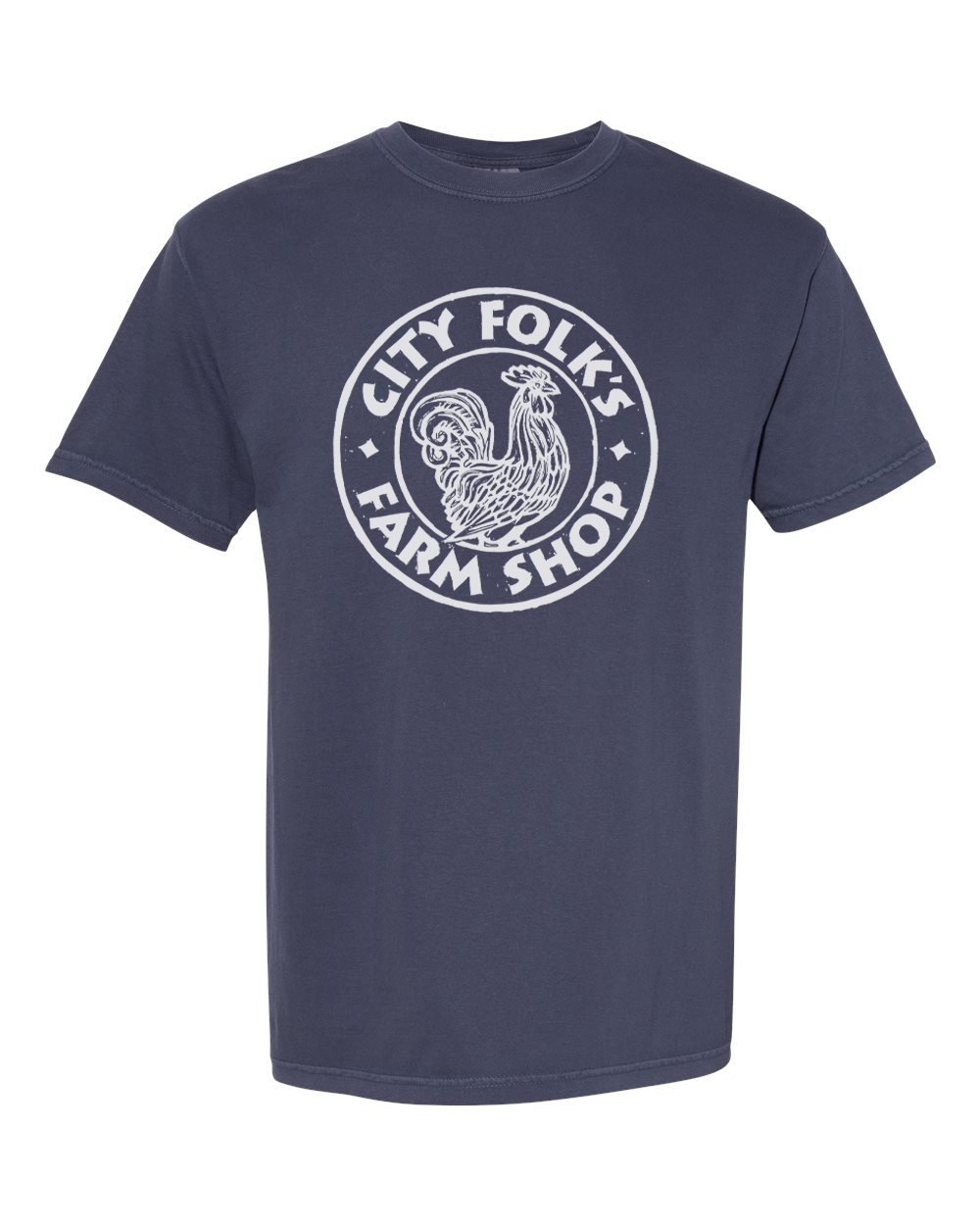City Folk's Farm Shop Anniversary Tee - White Print