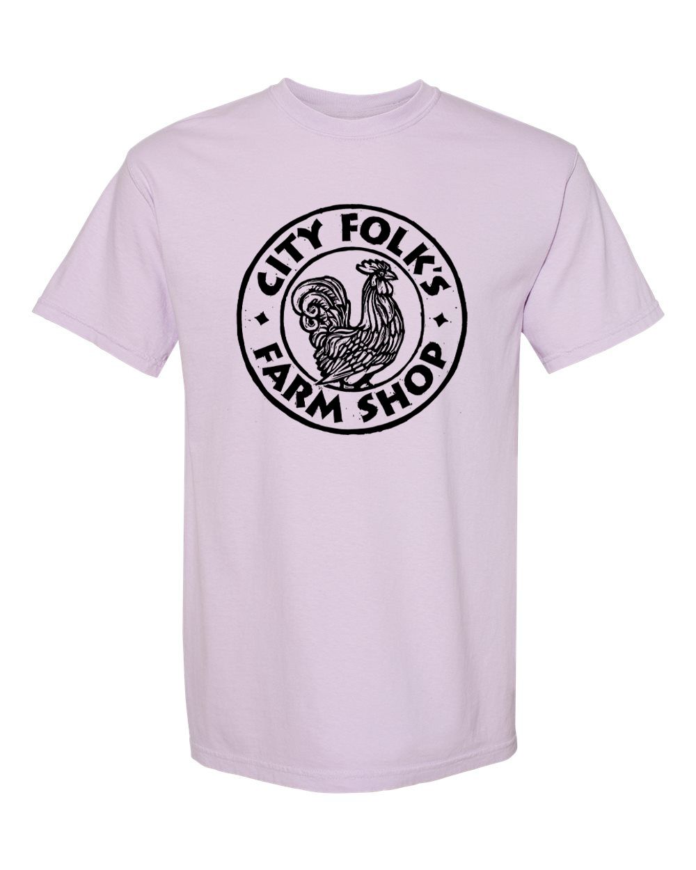 City Folk's Farm Shop Anniversary Tee - Black Print