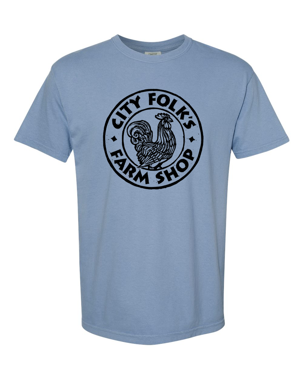 City Folk's Farm Shop Anniversary Tee - Black Print