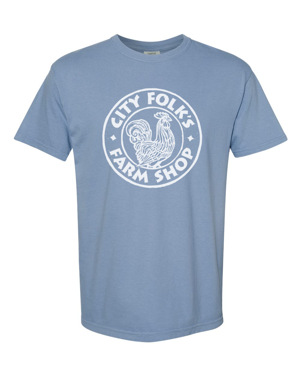 City Folk's Farm Shop Anniversary Tee - White Print