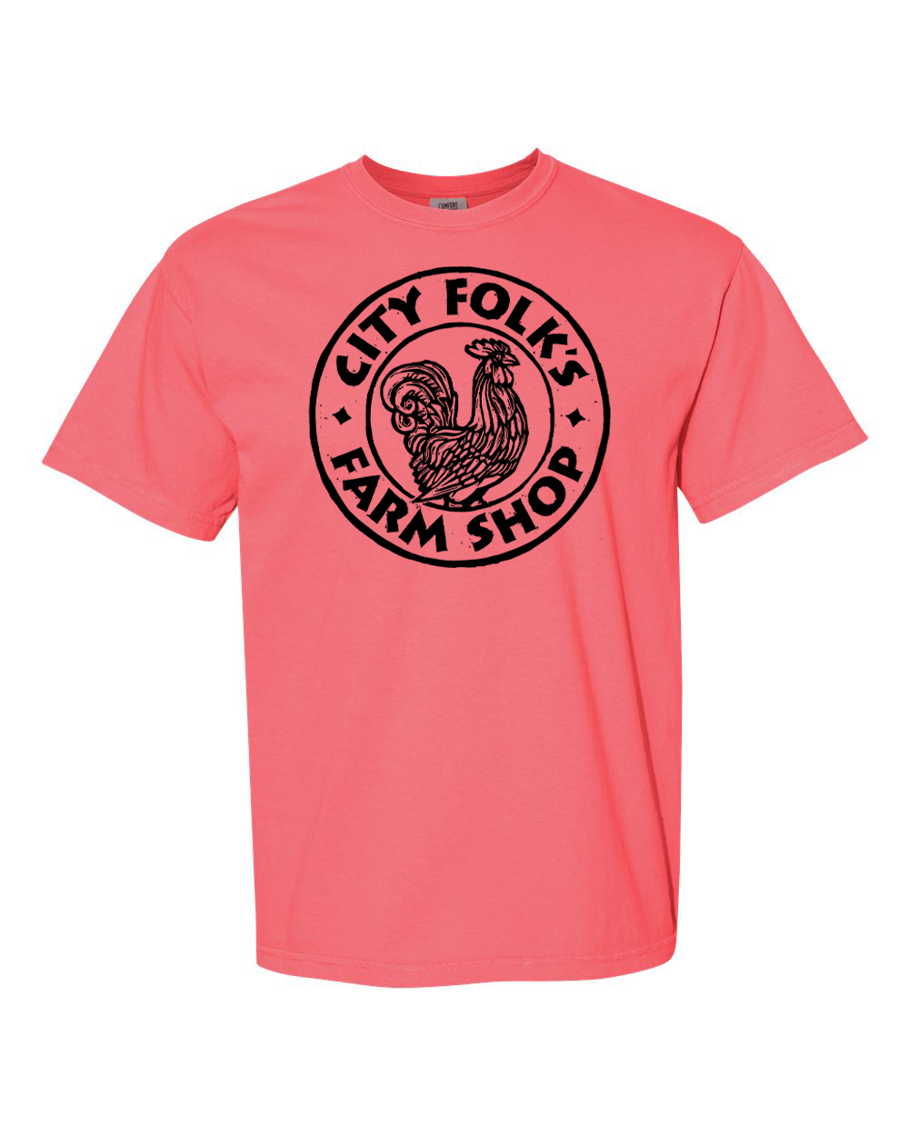 City Folk's Farm Shop Anniversary Tee - Black Print