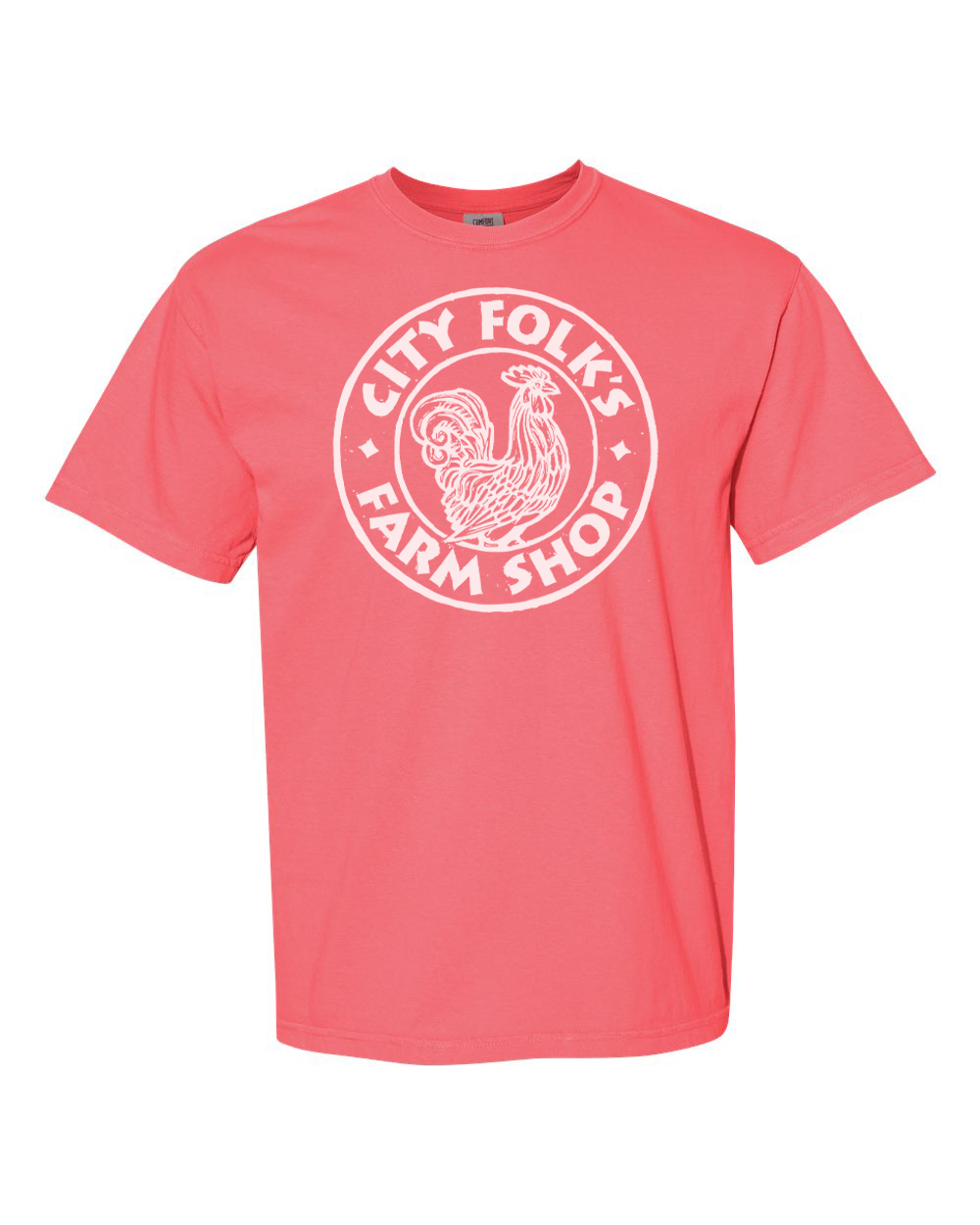 City Folk's Farm Shop Anniversary Tee - White Print